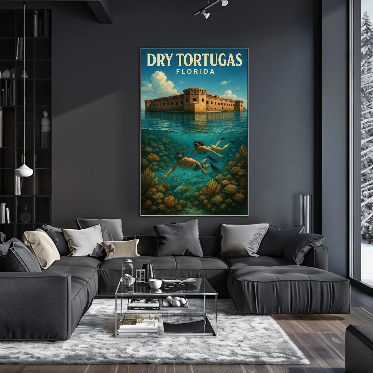Dry Tortugas, Florida Poster