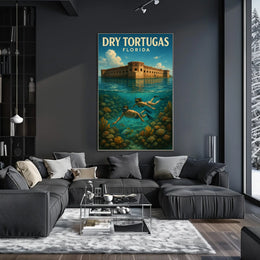 Dry Tortugas, Florida Poster