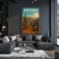 Grand Canyon Arizona Natural Wonder Travel Poster