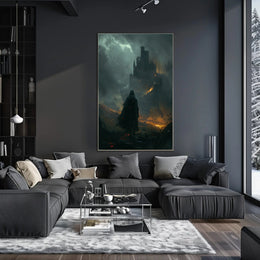 The Dark Fortress Wall Art Poster Print for Home Decor PosterGoat