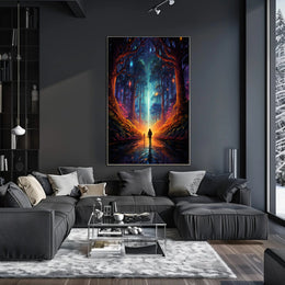 Enchanted Forest Pathway Poster