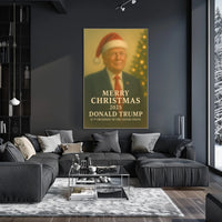 Festive Formal Christmas Design Art Poster