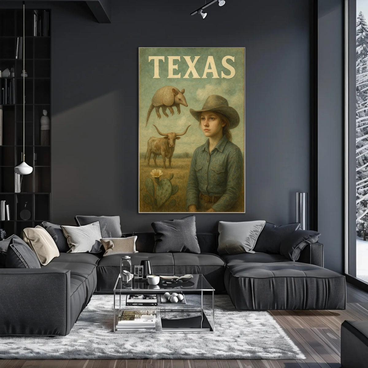Texas Heritage Poster