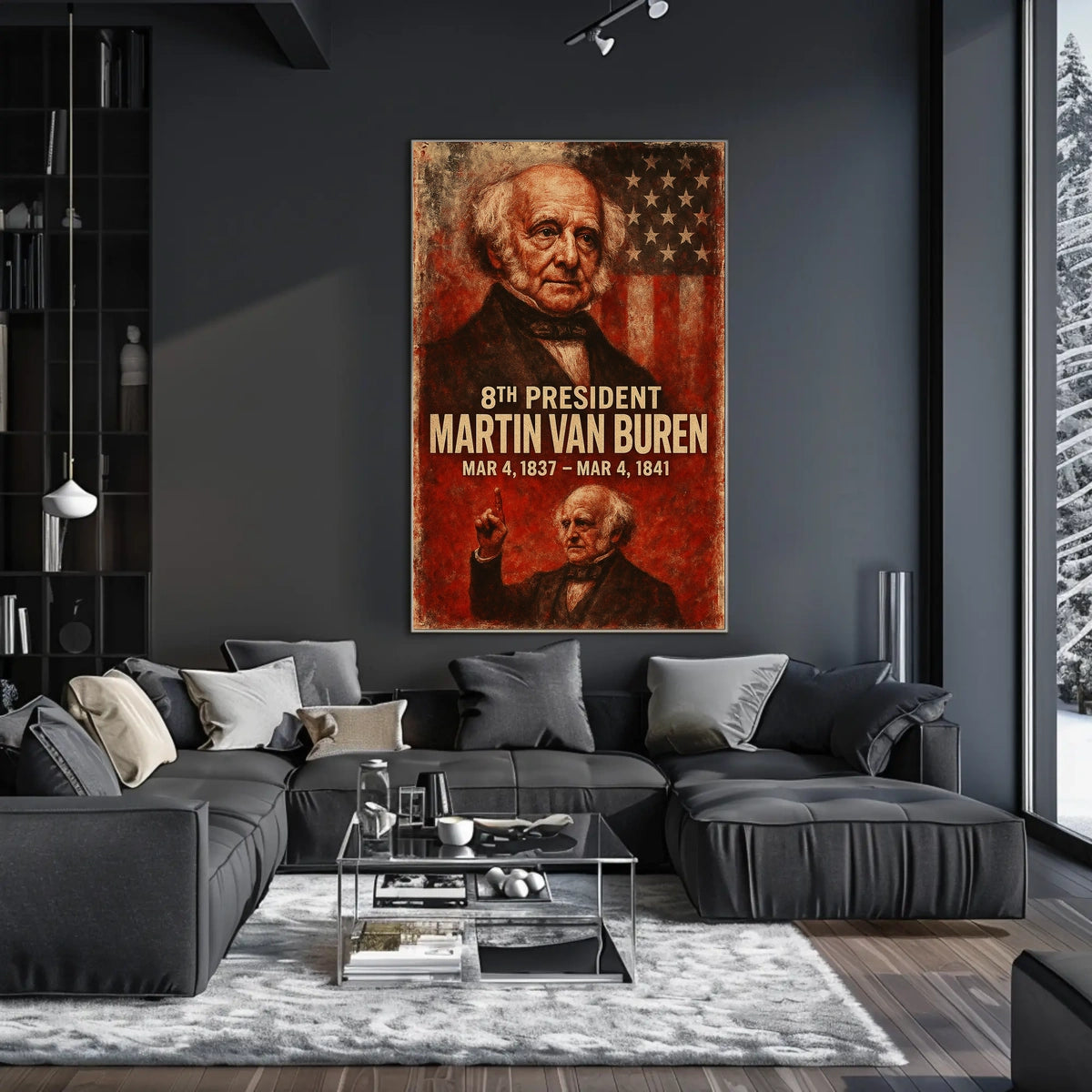 Martin Van Buren 8th President Poster