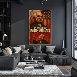 Martin Van Buren 8th President Poster