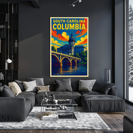 Columbia, South Carolina Poster