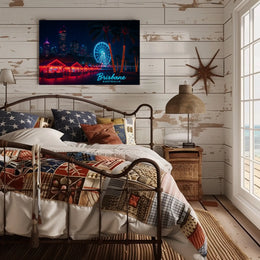 Brisbane Nights Poster