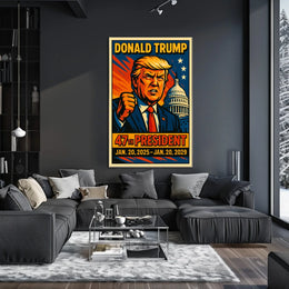 Donald Trump Guardians of Democracy Poster