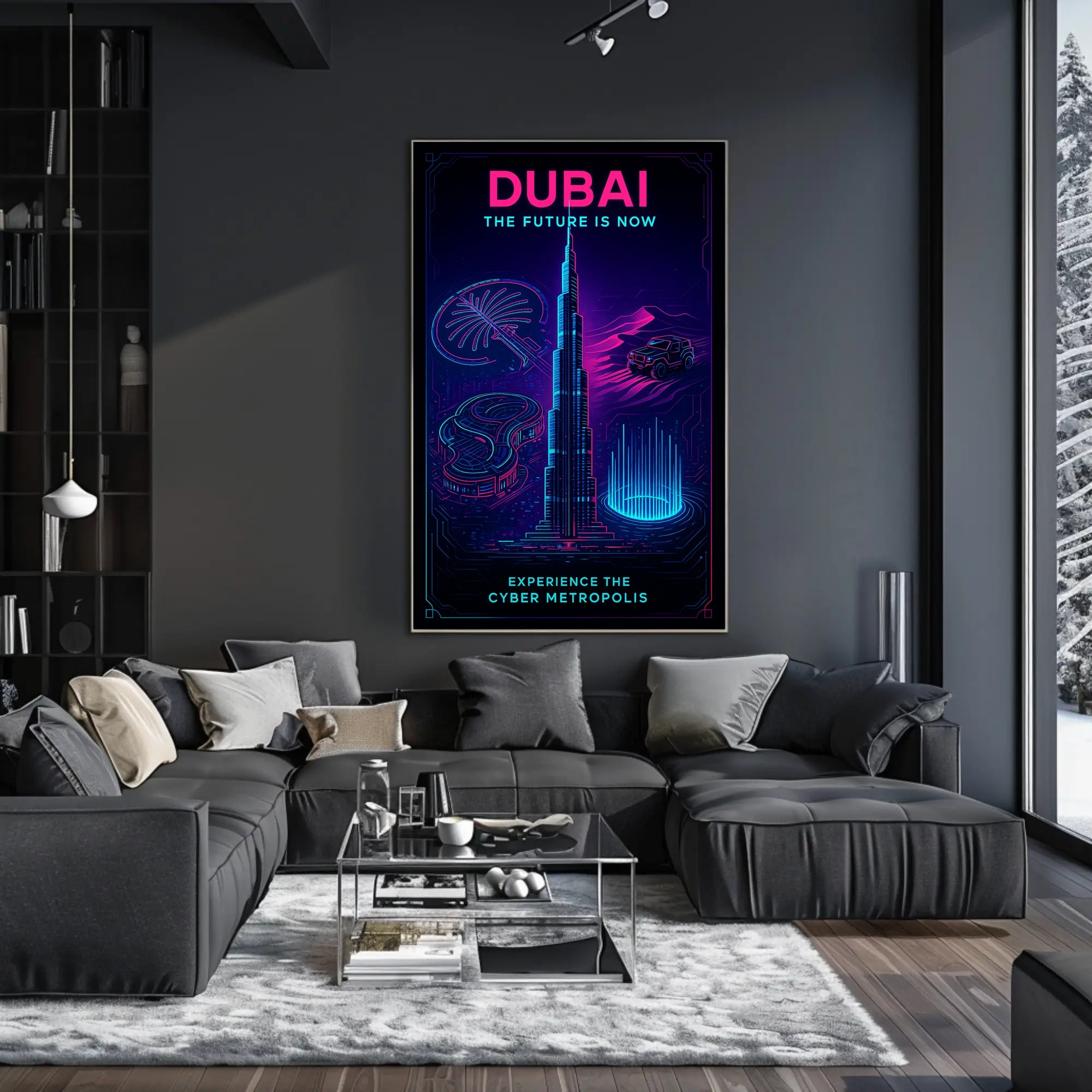 Dubai The Future is Now Poster