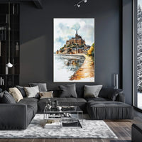 France Mont Saint Michel Poster