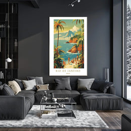 Rio De Janeiro A Tropical Escape Poster