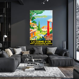 La Corne DOr Travel Poster