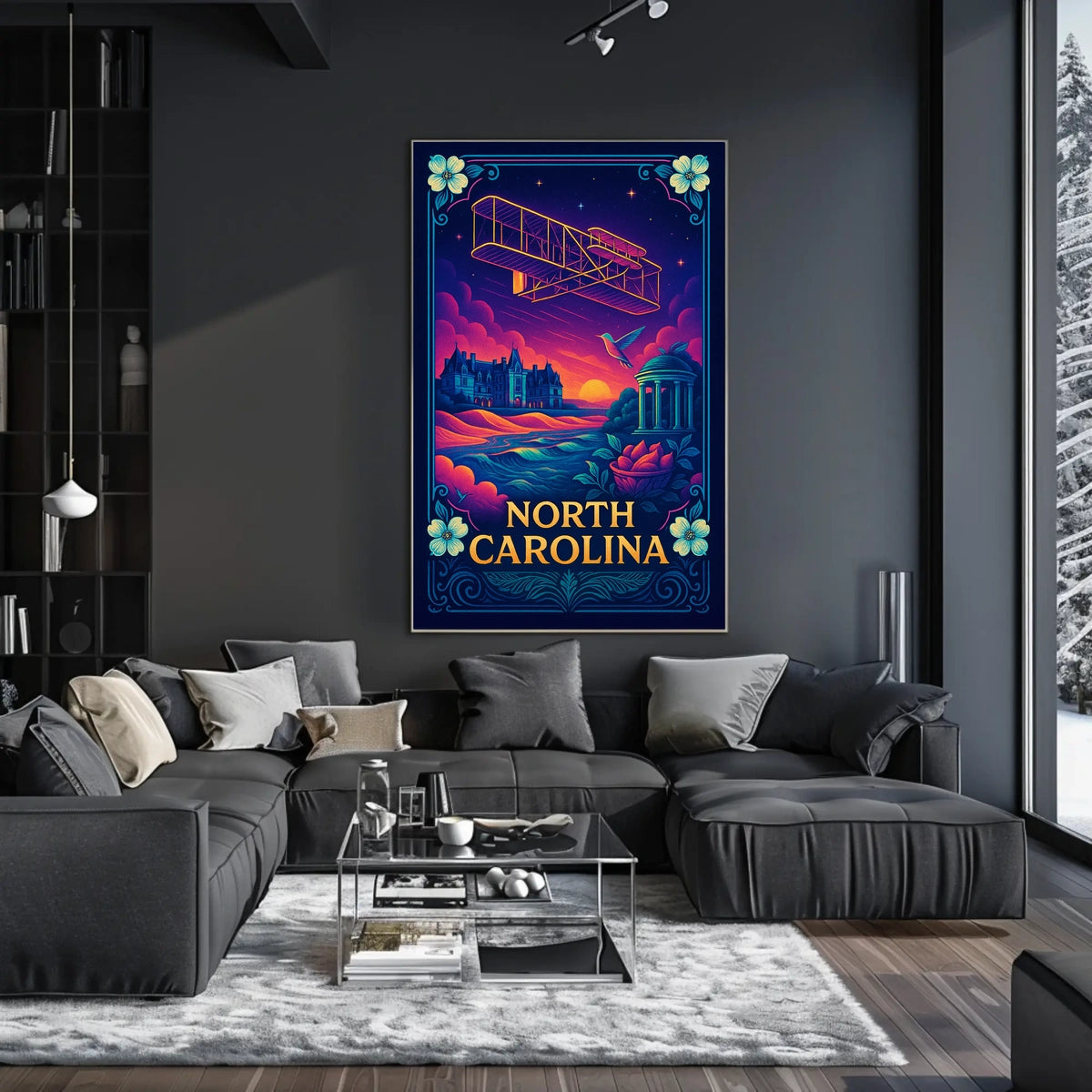 North Carolina A Celebration of Heritage Poster