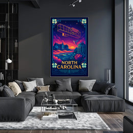 North Carolina A Celebration of Heritage Poster