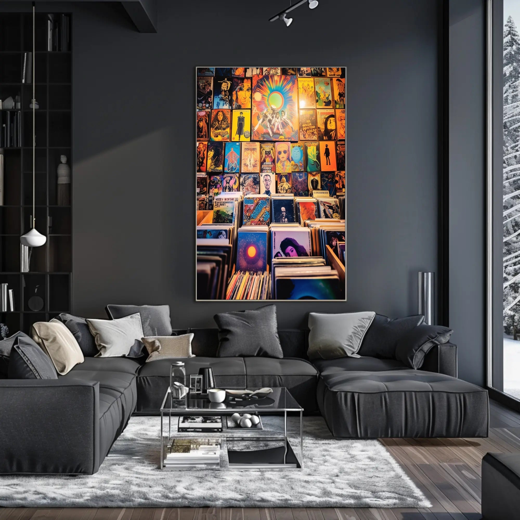 Vibrant Vinyl Collection Poster