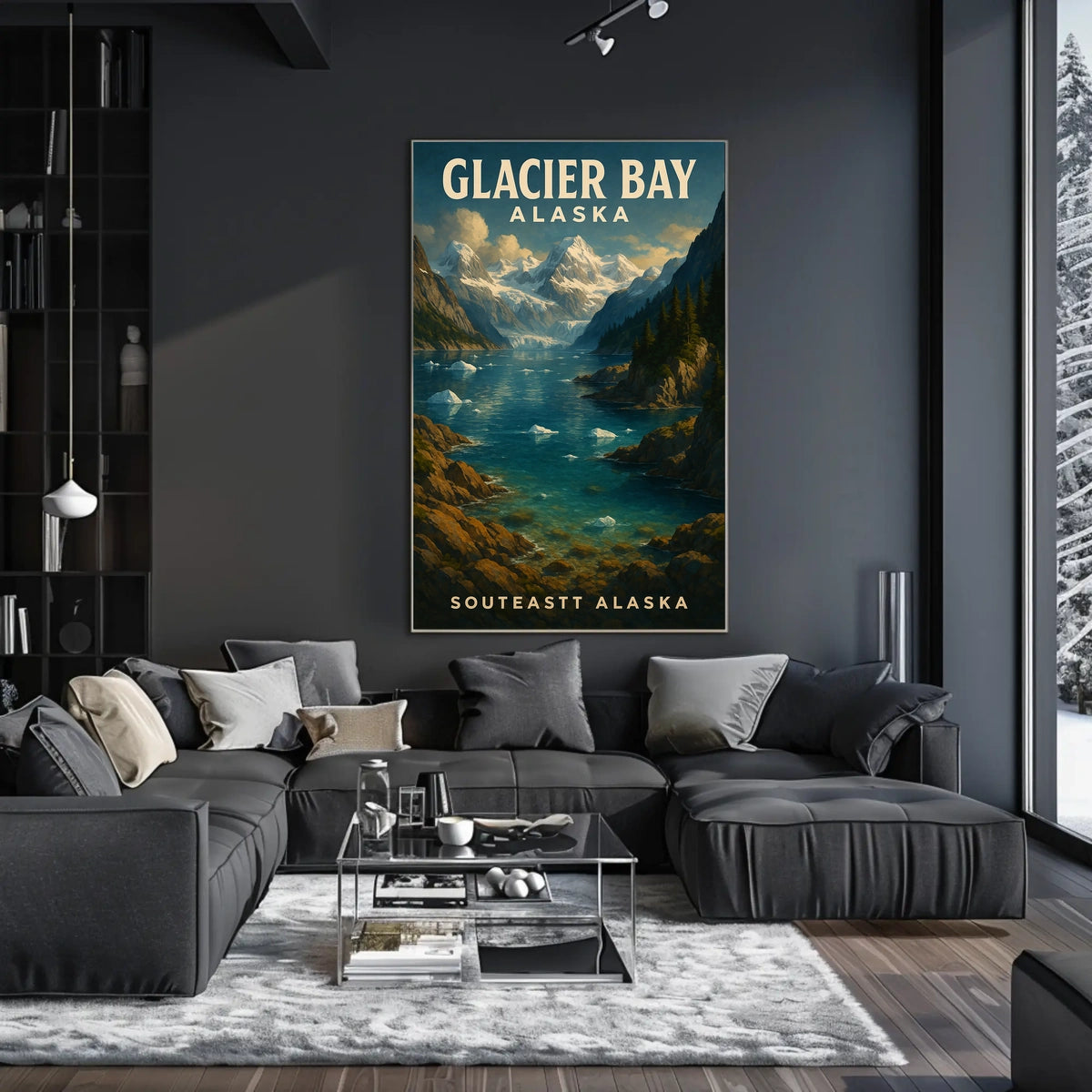 Glacier Bay, Alaska Poster