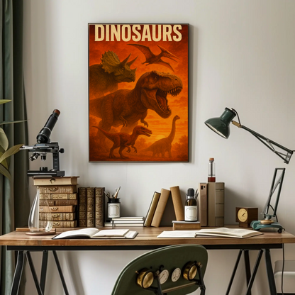 Dinosaurs Movie Poster 1 Vintage Poster