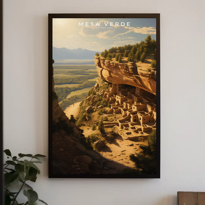 Mesa Verde National Park Poster