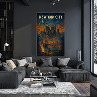 New York City Skyline Poster