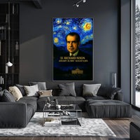 Richard Nixon 37th President of the United States Presidential Masterpiece Series Poster