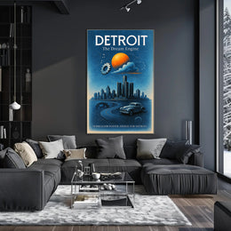 Detroit The Dream Engine Poster