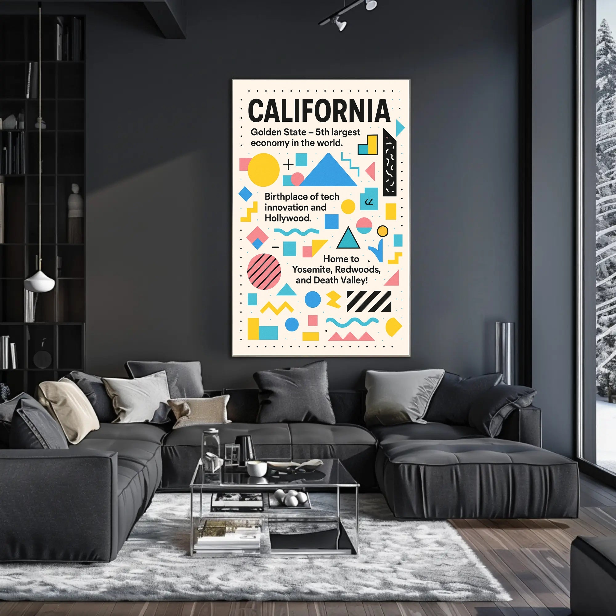 Discover California Poster
