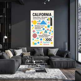 Discover California Poster
