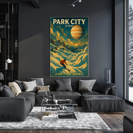 Park City, Utah Jupiter Bowl Poster