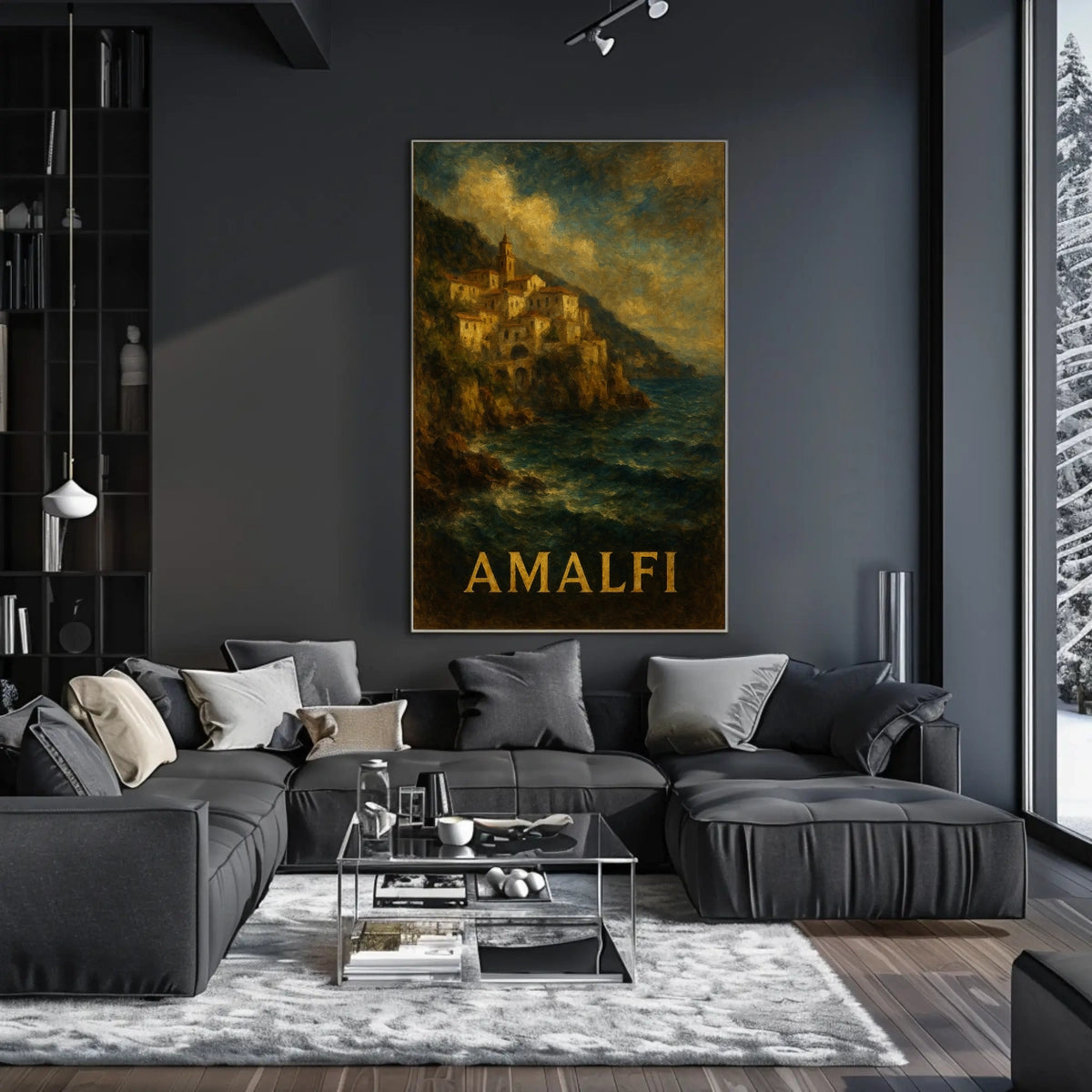 Amalfi Coastline Poster