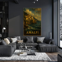 Amalfi Coastline Poster