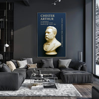 Chester Arthur 21st President Poster PosterGoat