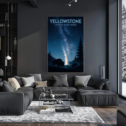 Yellowstone A Window to the Cosmos Poster PosterGoat