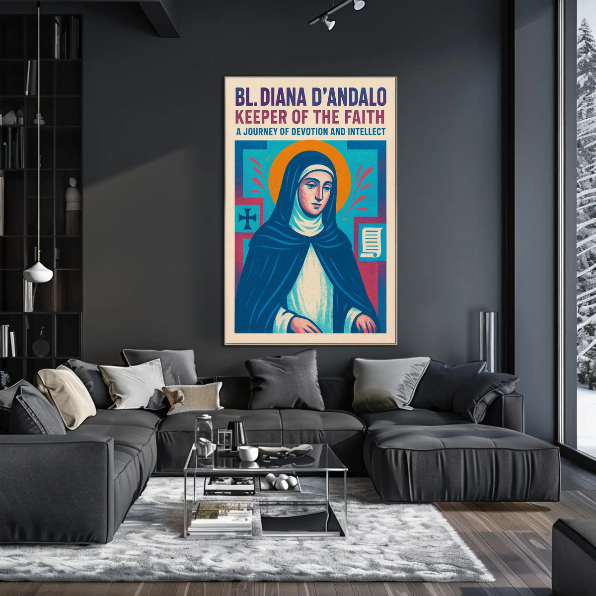 Bl. Diana DAndalo Keeper Of The Faith Poster