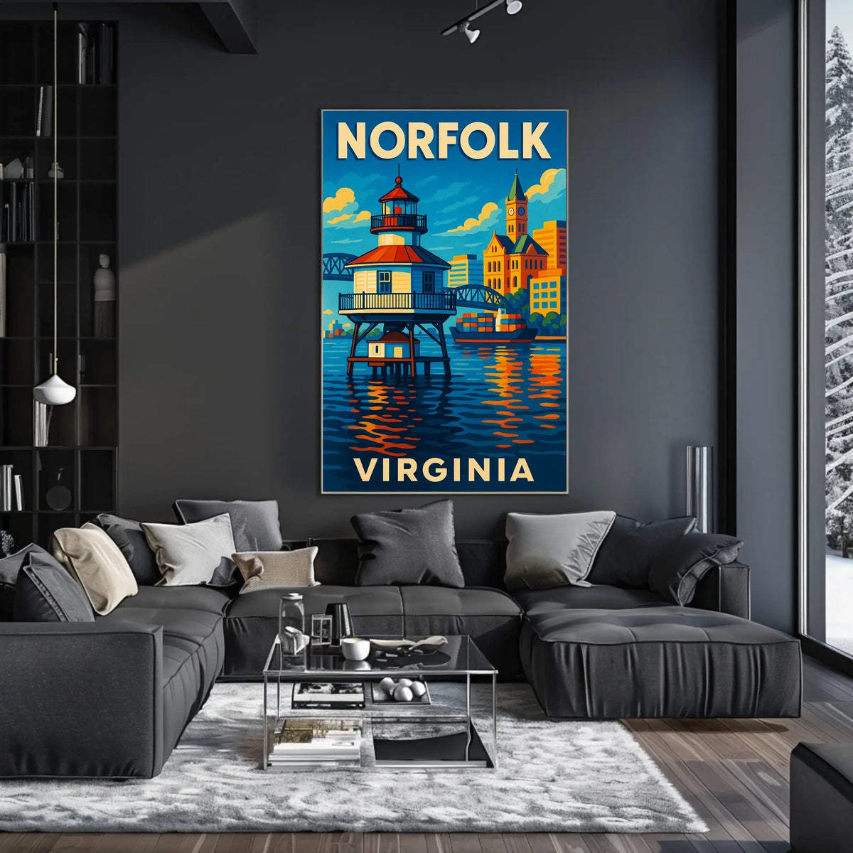 Norfolk, Virginia Poster