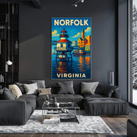 Norfolk, Virginia Poster