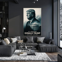 Trump Vision Liberty Hopeful Digital Painting Poster