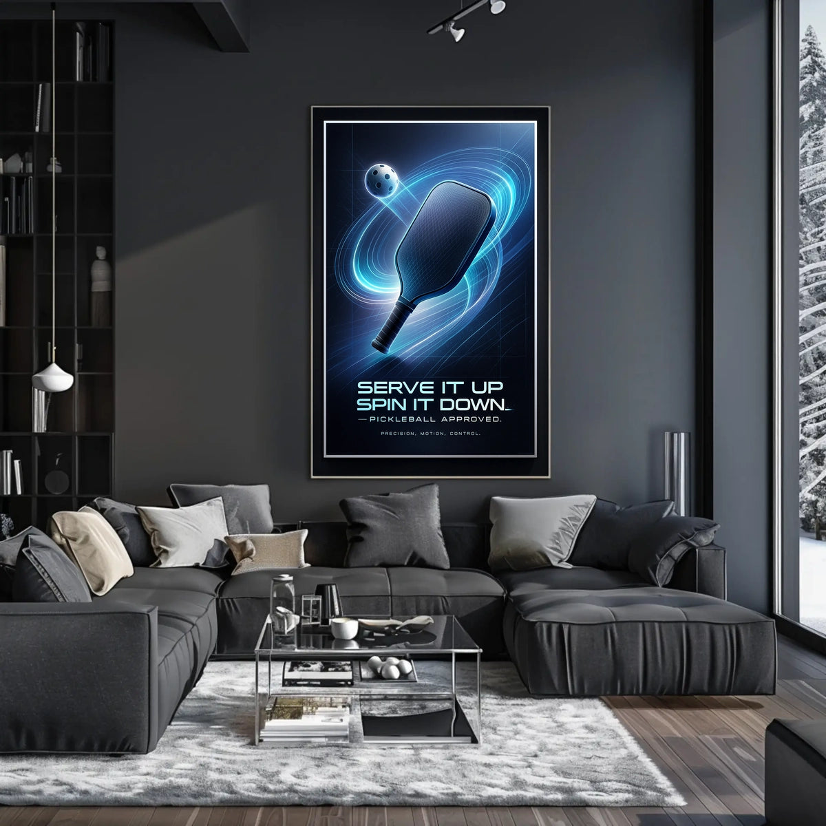 Pickleball Precision Poster