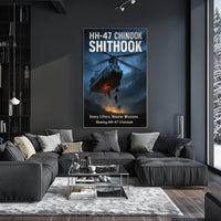 Boeing HH-47 Chinook Heavy Lifters Poster