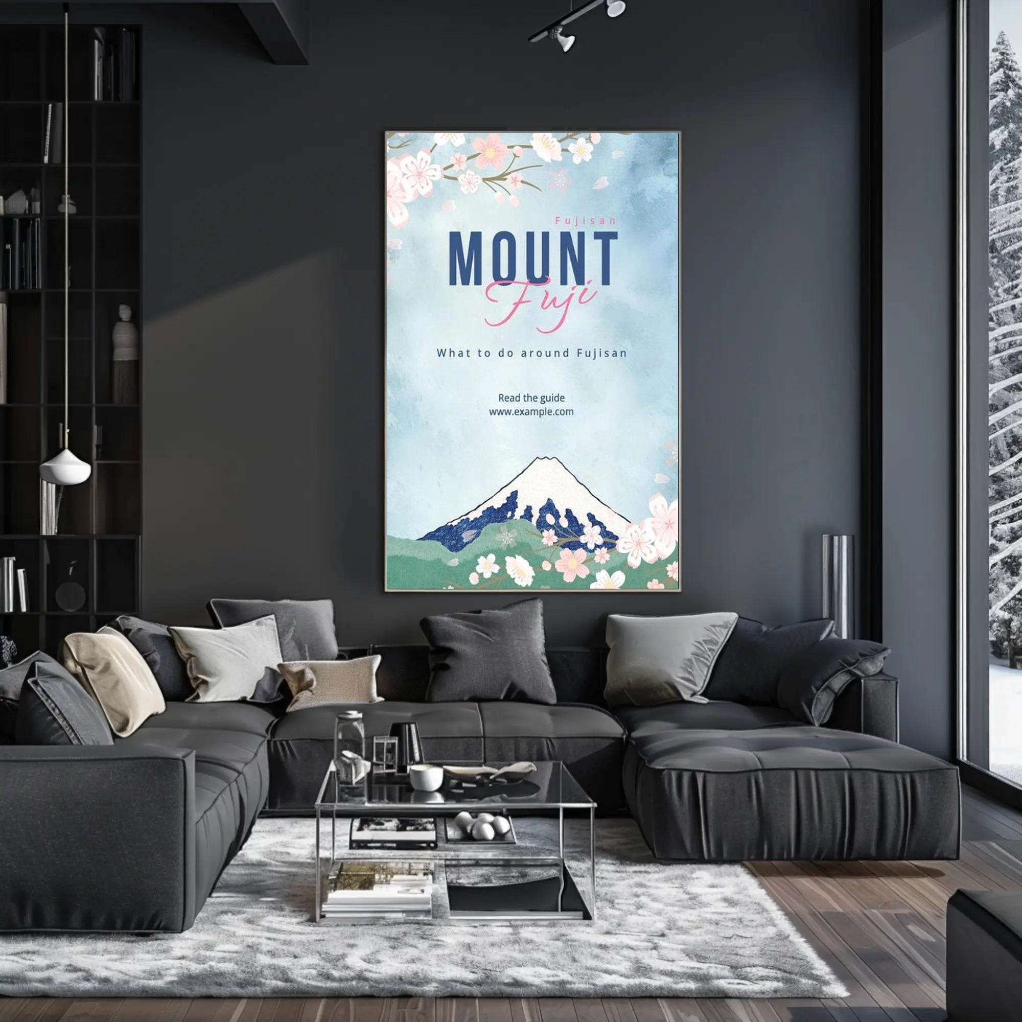 Explore Mount Fuji Poster PosterGoat