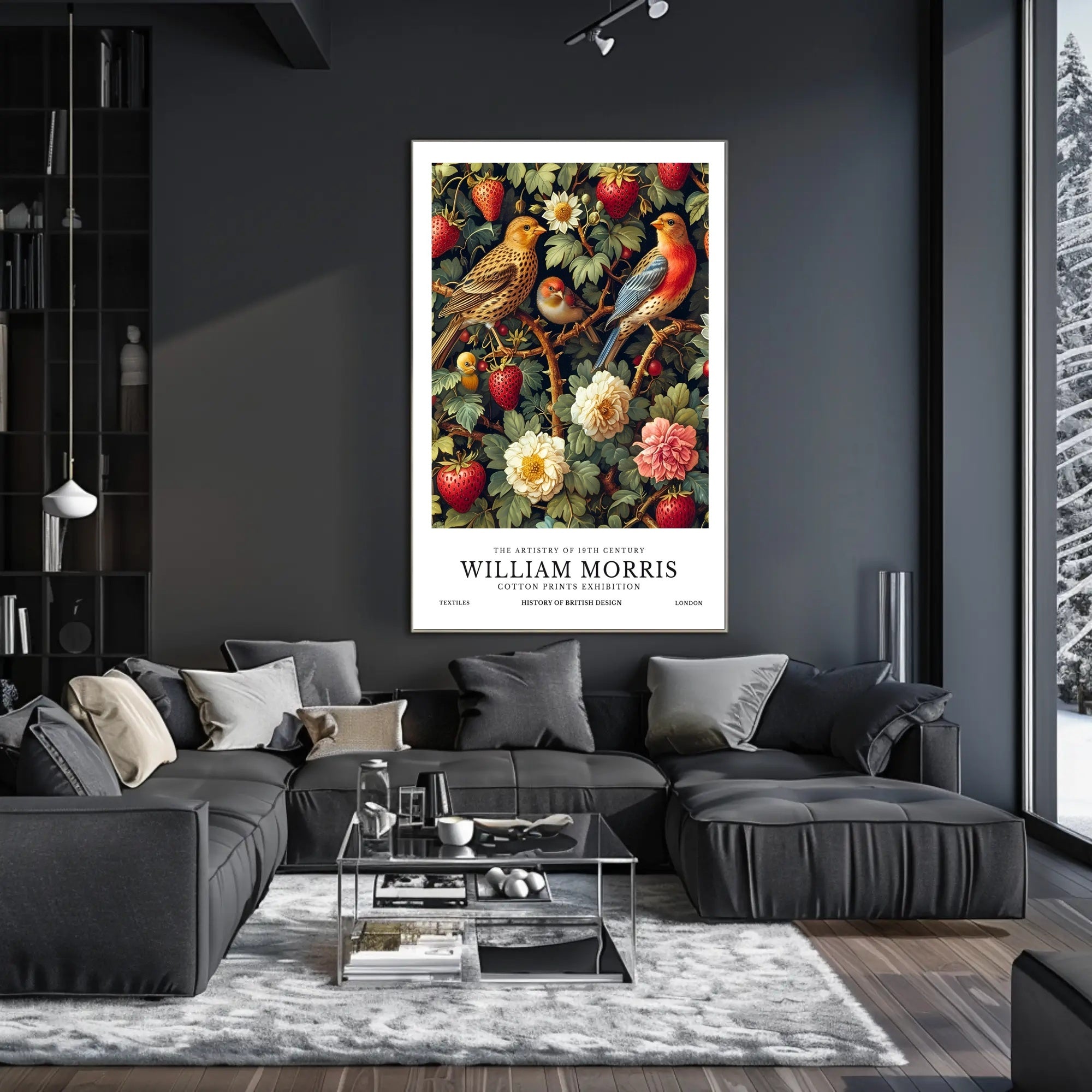 William Morris Arts and Crafts Heritage Poster