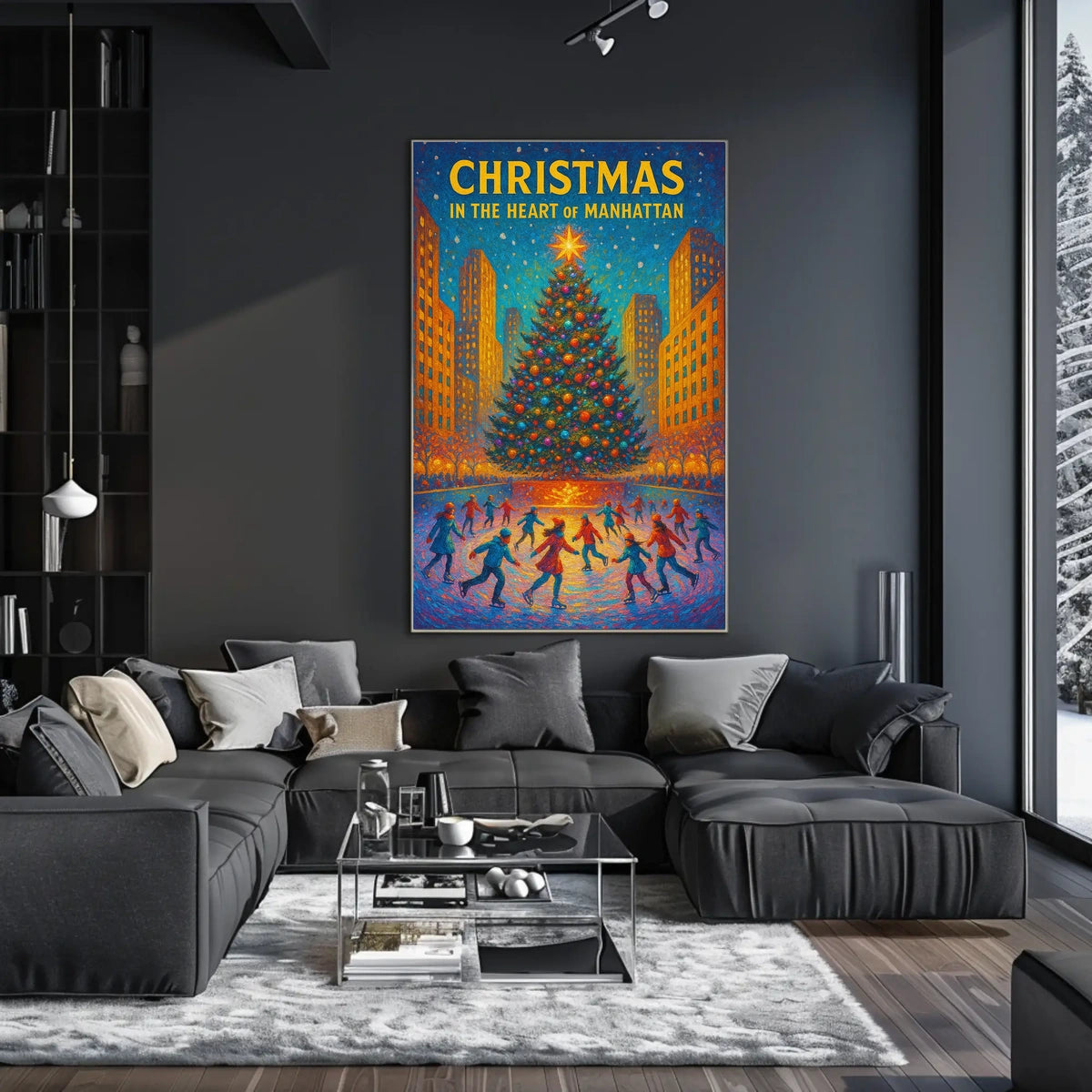 Christmas In The Heart Of Manhattan Poster