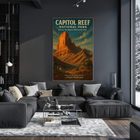 Capitol Reef National Park Wall Art Print