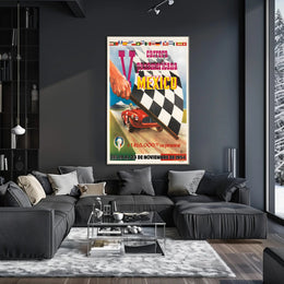 V Carrera Panamericana 1954 Poster