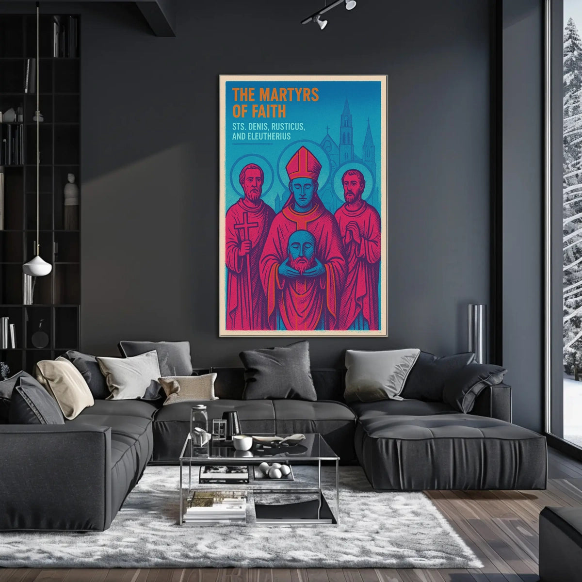 The Martyrs Of Faith Poster