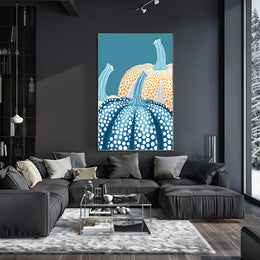 Abstract City Skyline Silhouette Art Poster