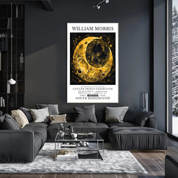 William Morris Cotton Prints Exhibition Poster