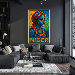Vibrant Tribute to Niger Poster