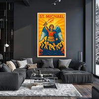 Archangel Michael Art poster