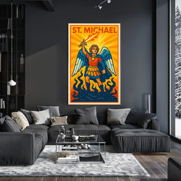 Archangel Michael Art poster