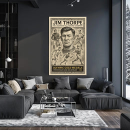 Legendary Champion Commemorative Jim Thorpe Poster